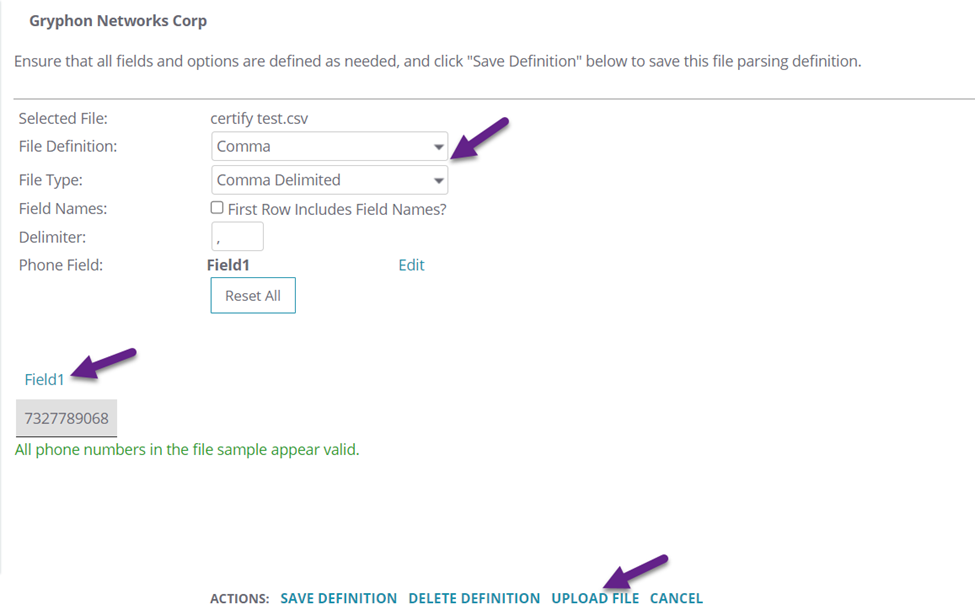definition options